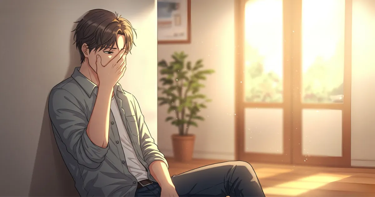 性行為でたたないことを悩んでいる男性