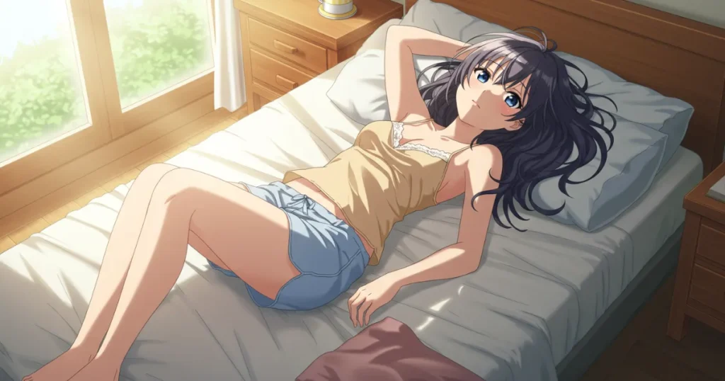 いきにくことの原因を考える女性