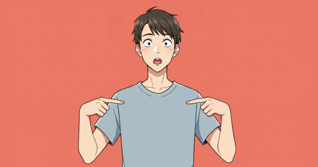 カマグラが自分に向いていることを知る男性