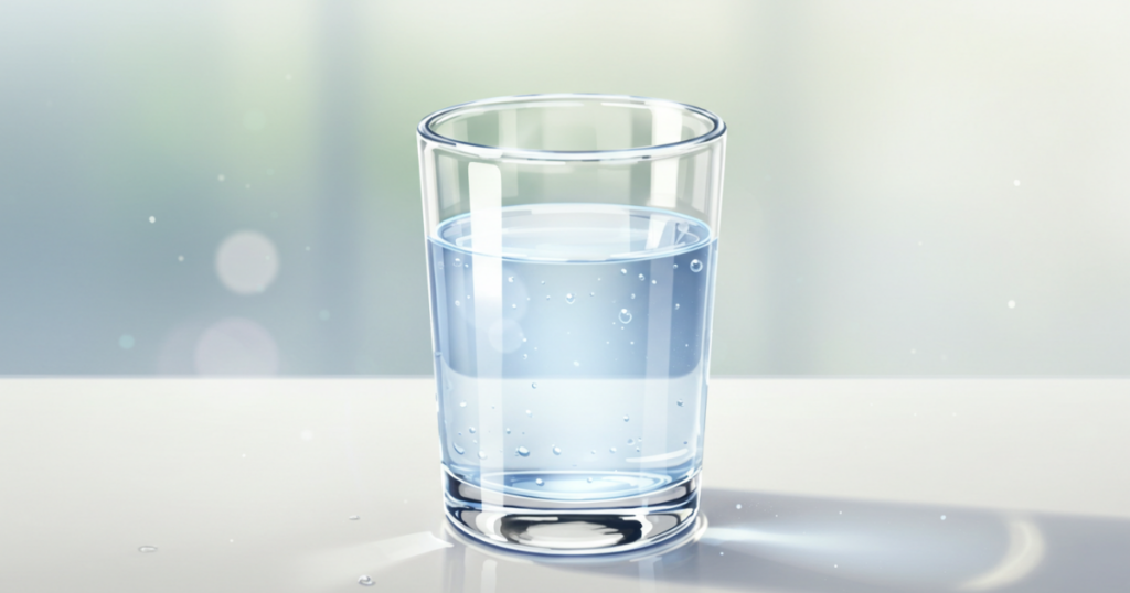 カマグラを飲むための清涼水