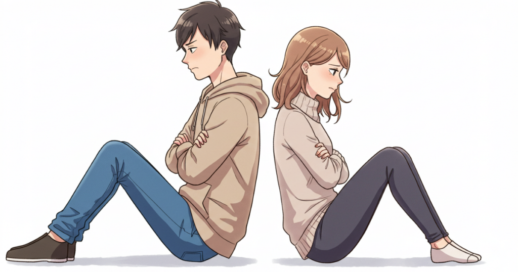 好きなのにたたなくて揉める男女