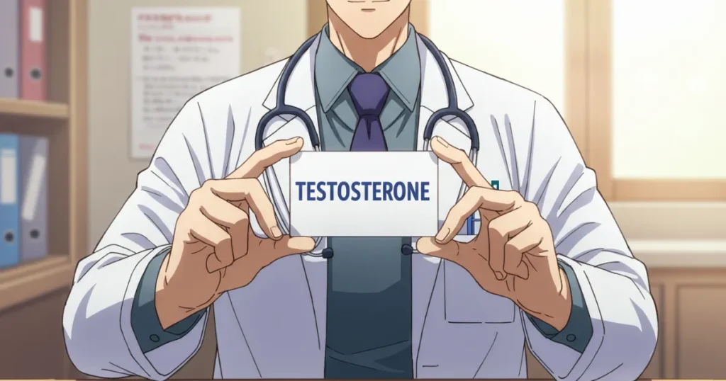 テストステロンを紹介する医師
