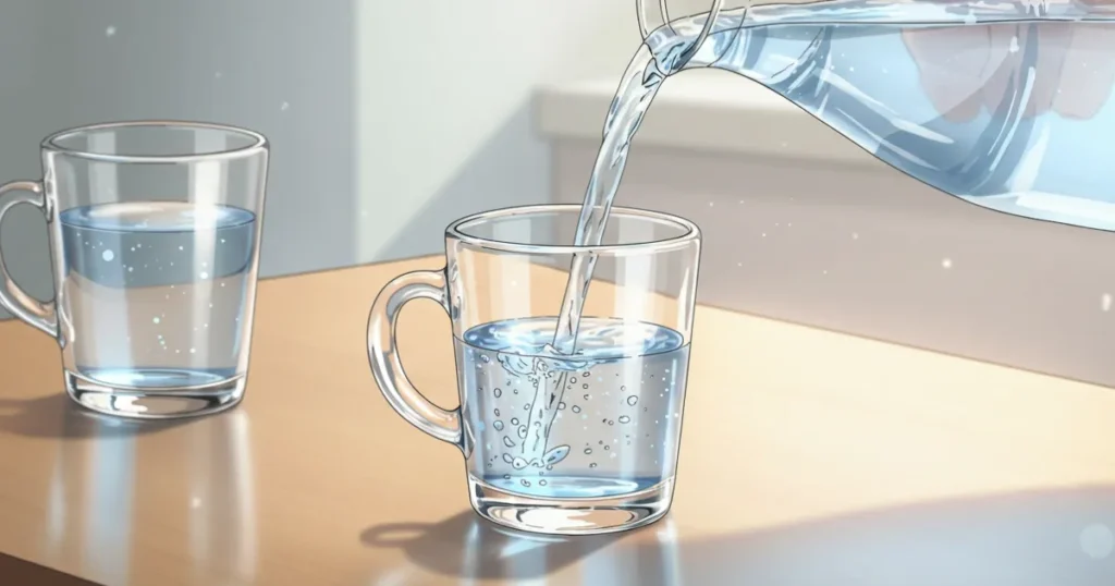 バイアグラを服用する際に必要な飲み水