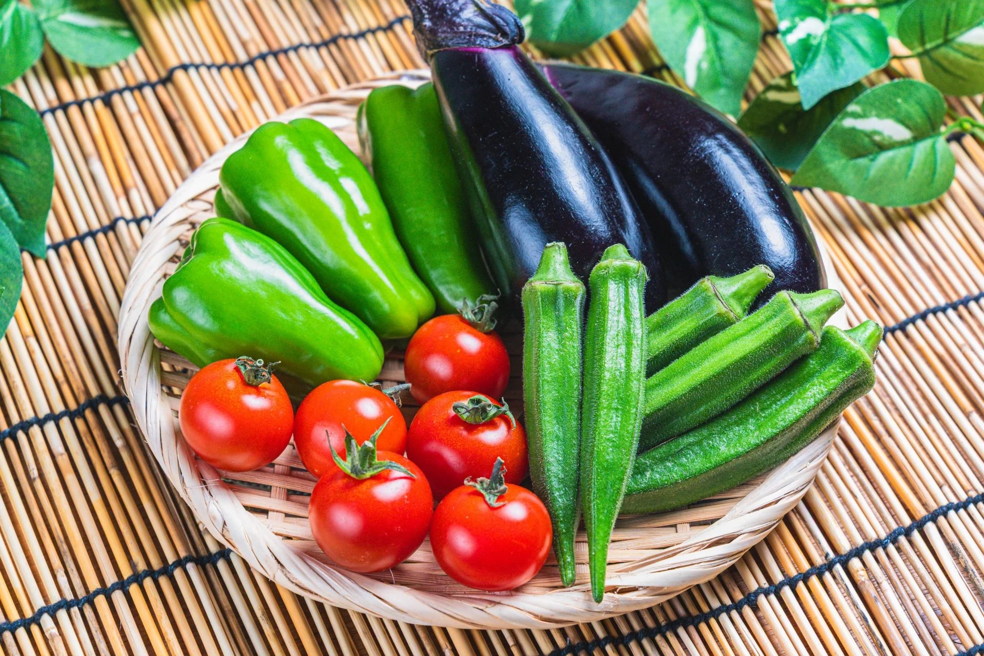 野菜を取り入れた食事