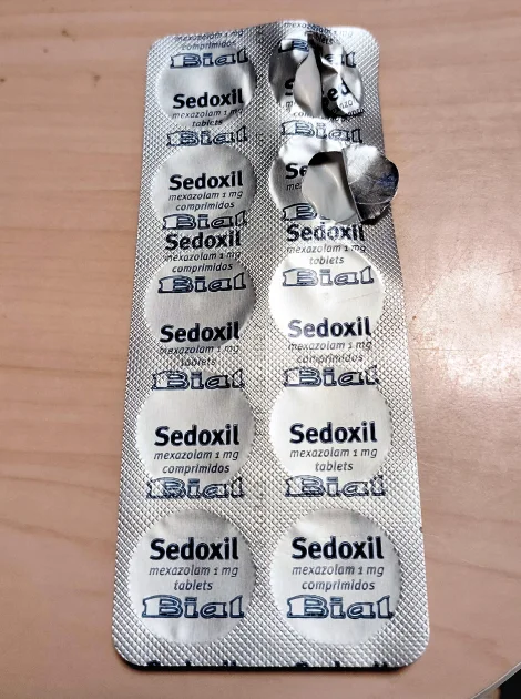 セドキシル(Sedoxil)を2錠使用して8錠が残っているシート