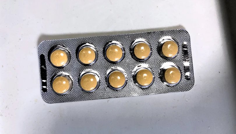 レクサヒール(Lexaheal)が10錠入っているシート