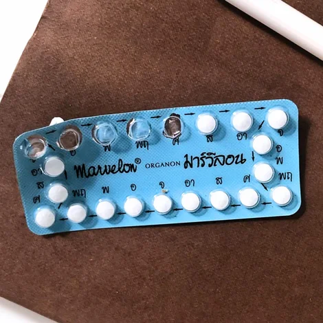 マーベロン(Marvelon)の16錠が残っているシート