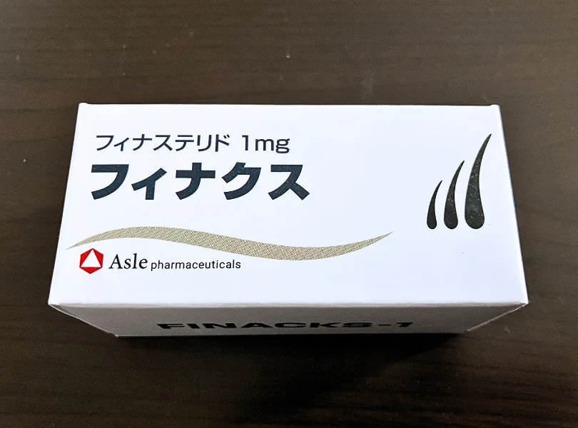 フィナクス（FINACKS）1mgの箱
