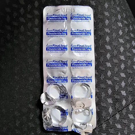 フィナロイド(FinaLloyd)1mg(10錠)の使いかけシート