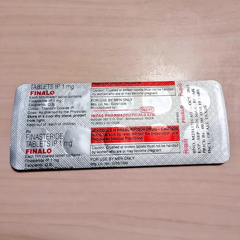 フィナロ（FINALO）IP 1mg（10錠）のシート