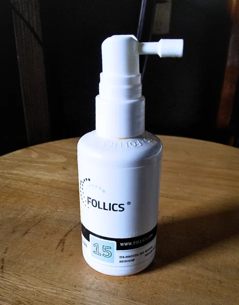 フォリックス（FOLLICS）FR15のポンプ式スプレーボトル