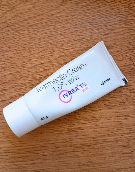 イブレアクリーム（イベルメクチンクリーム / IVREA CREAM）1%のチューブ