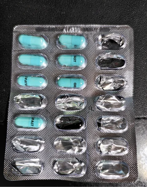 オルリファスト（ORLIFAST）の使いかけシート