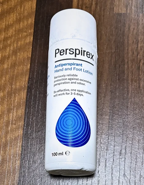 パースピレックス(Perspirex)Hand and Foot Lotionのボトル