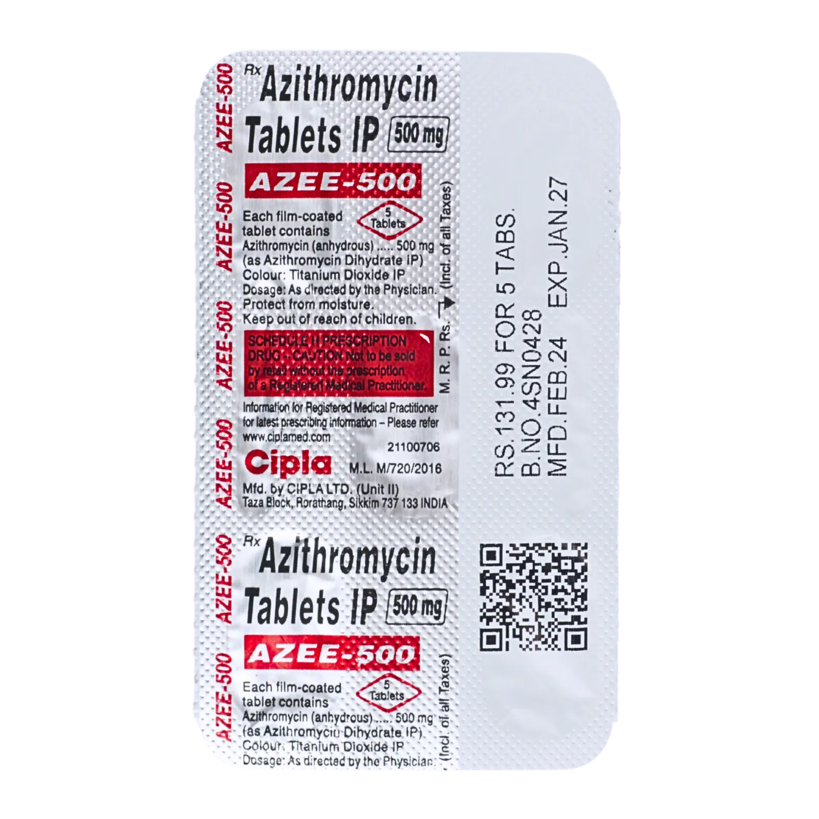 アジー 500mg