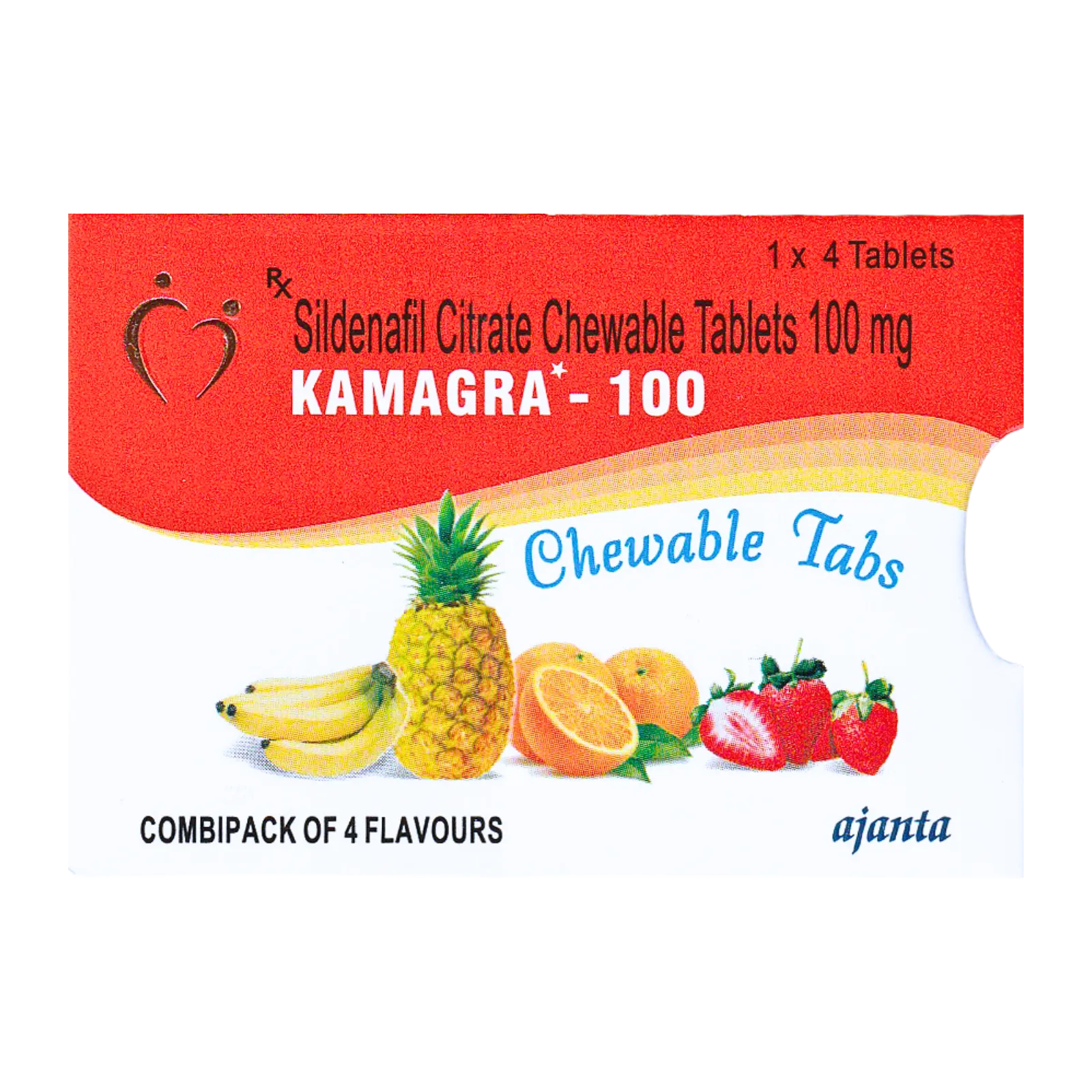 カマグラチュアブル 100mg（4錠）