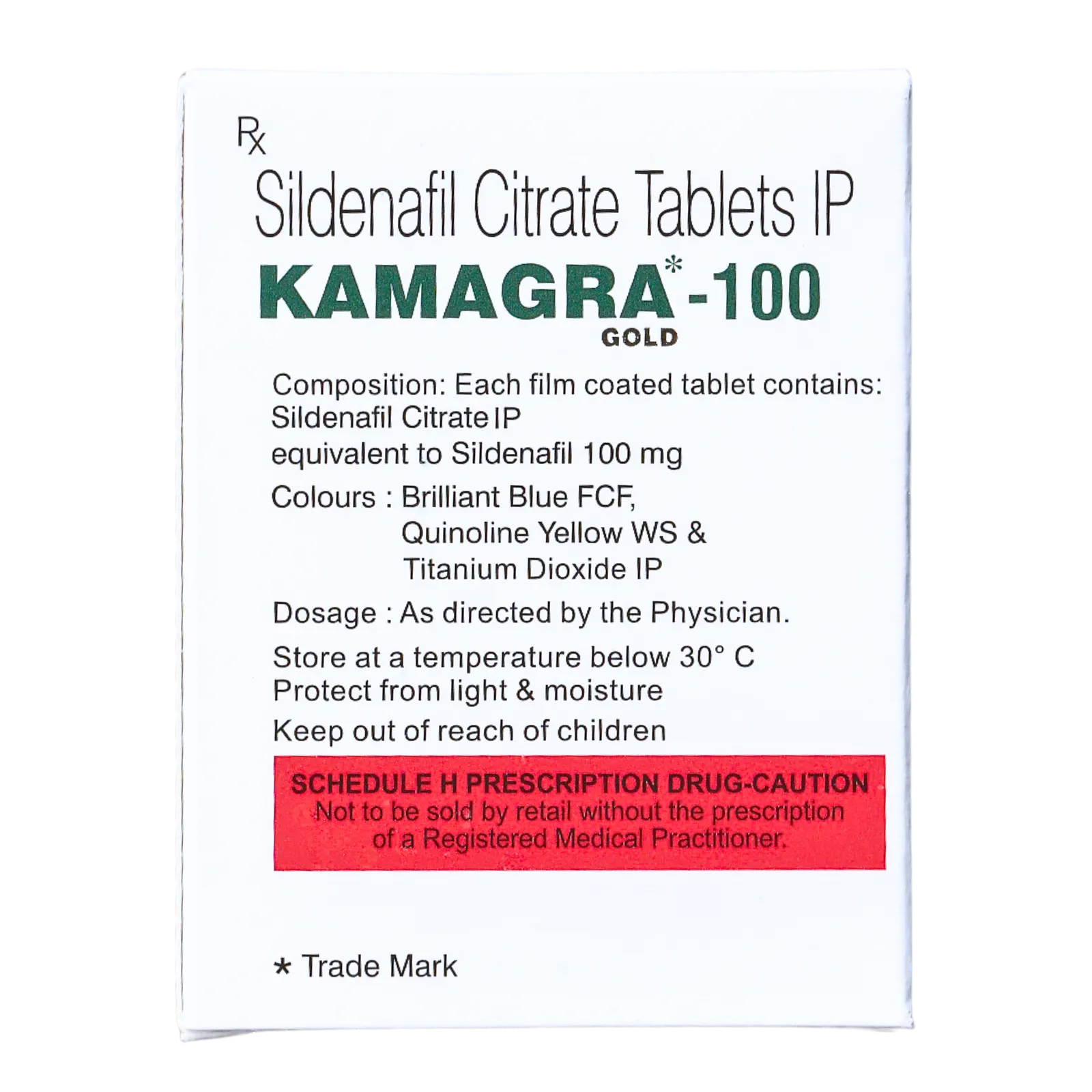 カマグラゴールド 100mg（4錠）