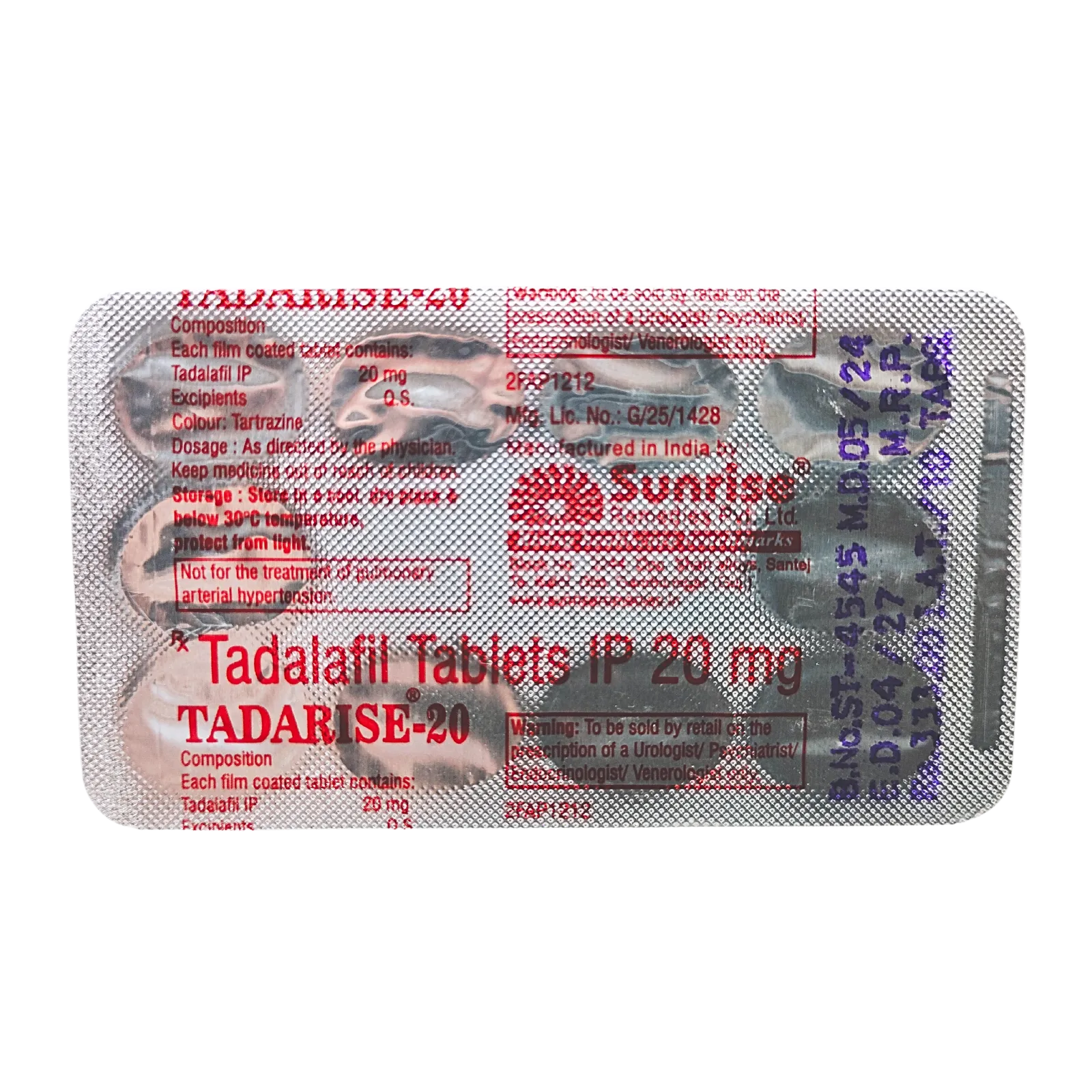 タダライズ 20mg