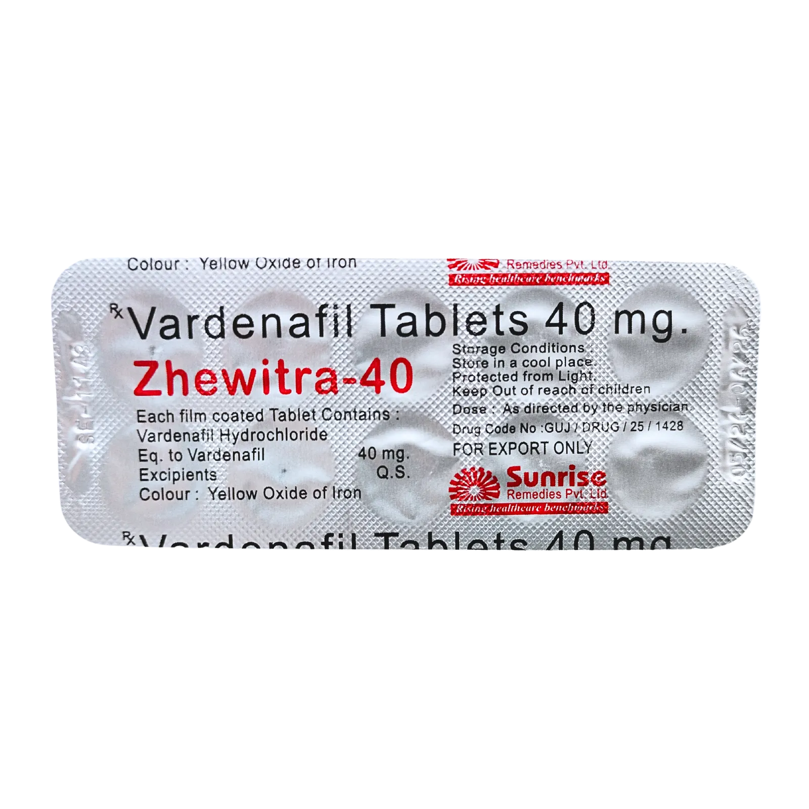 ジェビトラ 40mg（10錠）