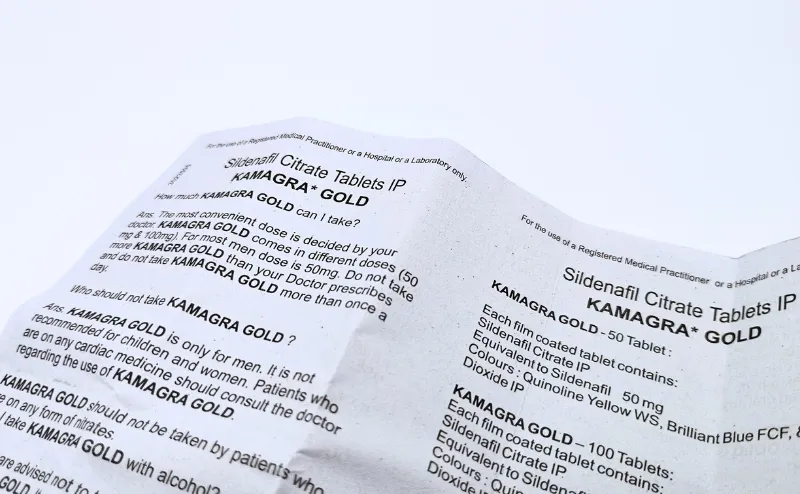 カマグラゴールド（KAMAGRA GOLD）100mgの添付文書