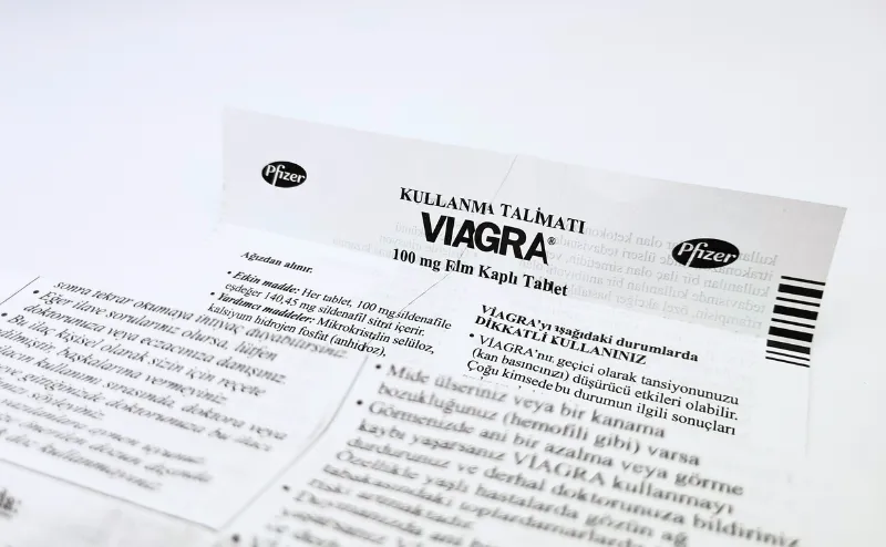バイアグラ（VIAGRA）100mgの添付文書